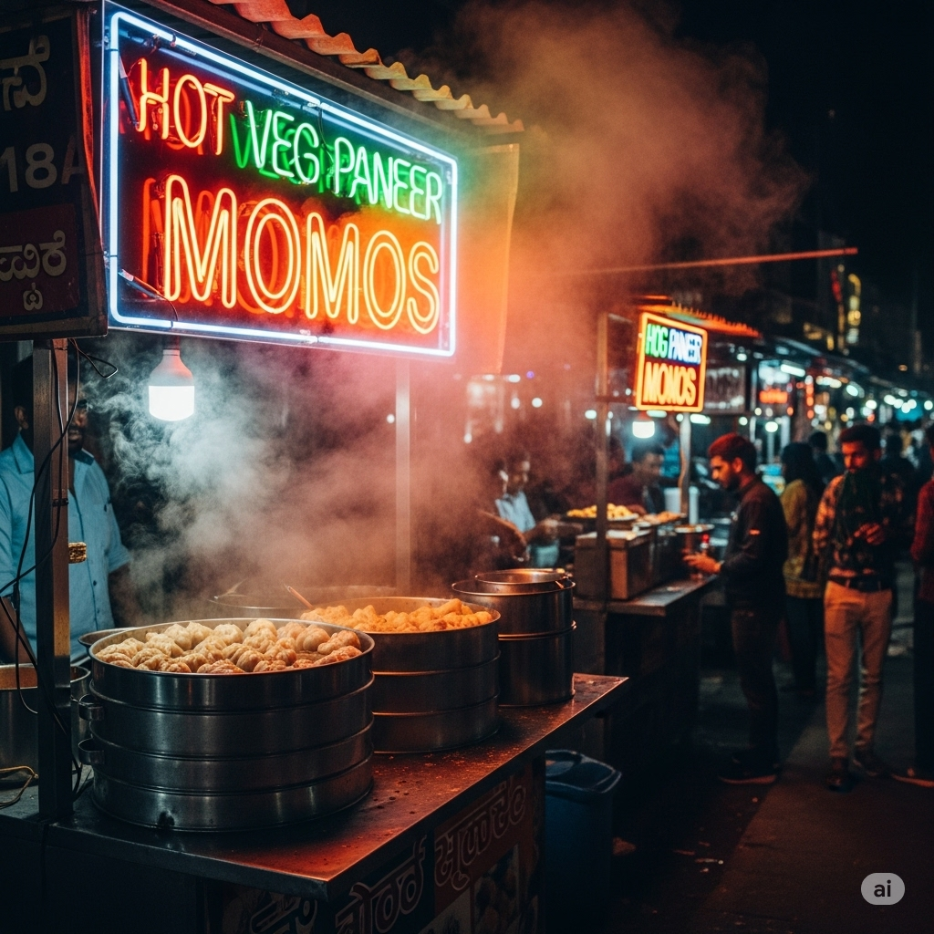 veg paneer momos